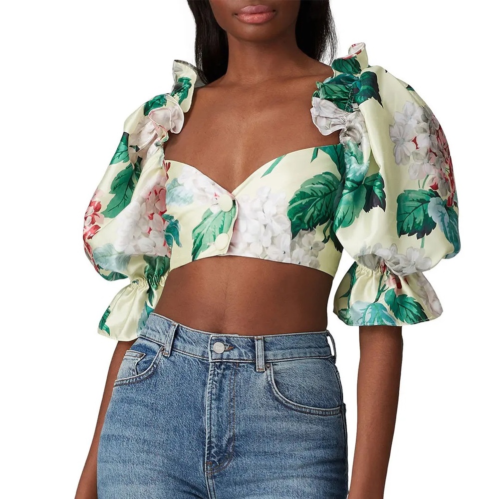 Alice McCall Garden My Heart Crop Top